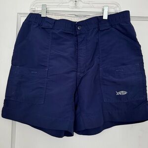 AFTCO original fishing shorts in navy men’s 34
